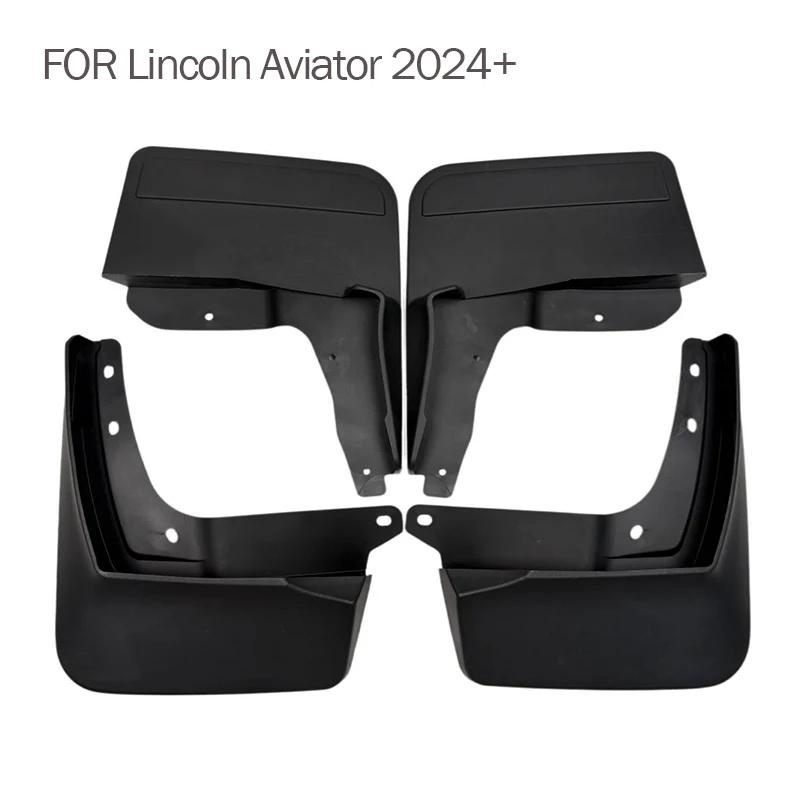 For Lincoln Aviator Mudguard Fender Mud Flap Guards Splash Mudflaps Car Accessories Front Rear 4pcs 2024 2025 2026 2027+