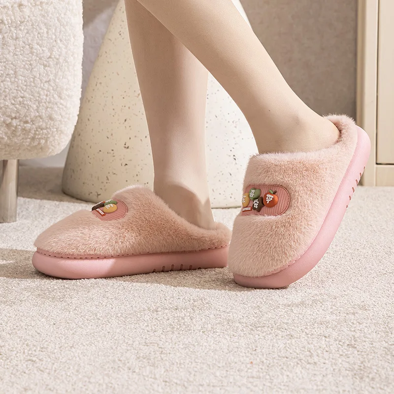 شباشب نسائية شباشب قطنية موضة قطيفة سميكة شتوية دافئة شباشب منزلية أحذية للجنسين أحذية منزلية كاجوال داخلية