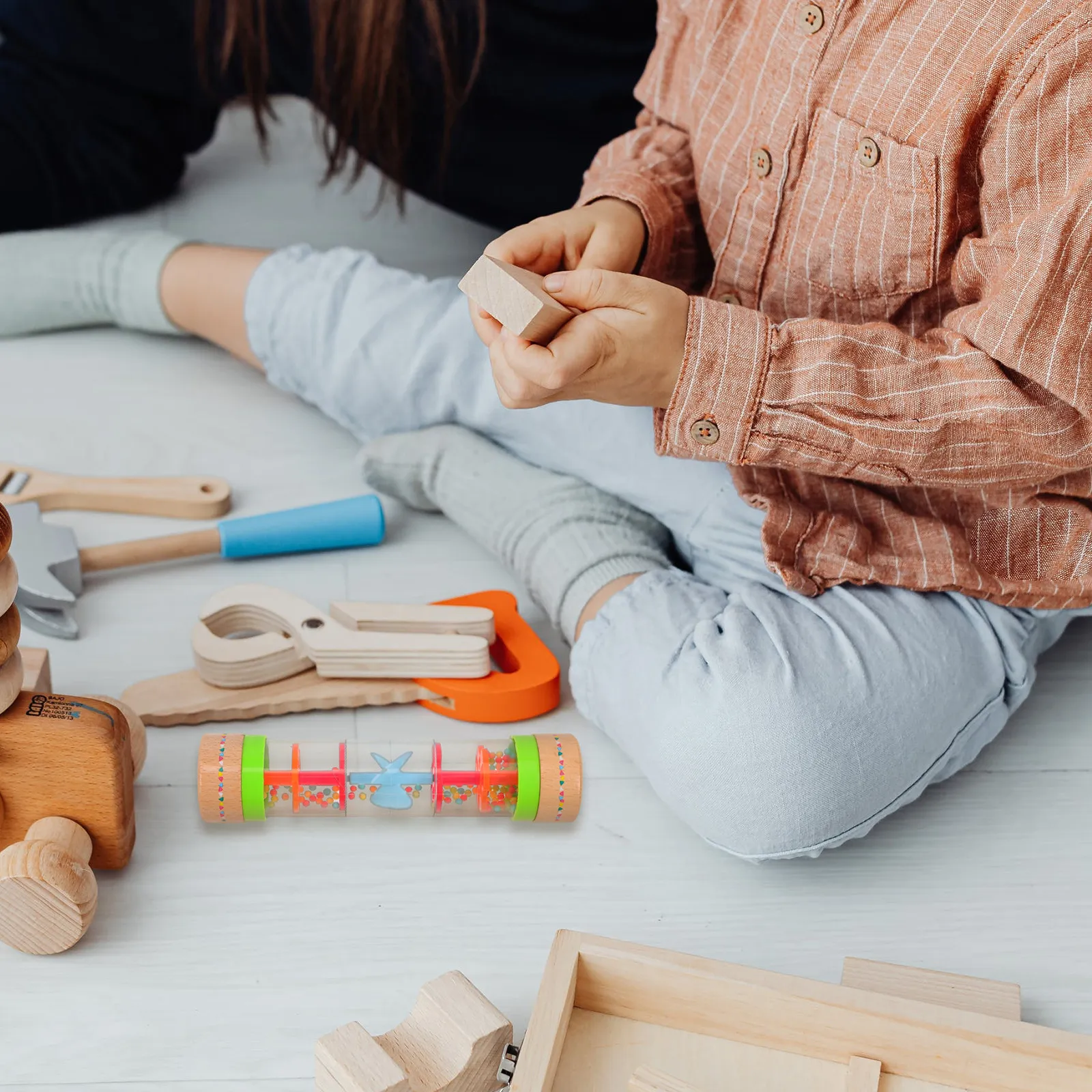 

Музыкальный инструмент-имитация дождевого стержня Rainmaker для раннего развития детей, стимулирующий развитие мозга