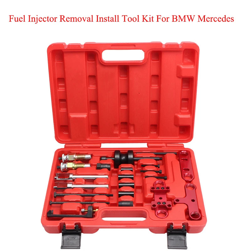 

Fuel Injector Removal Install Tool Kit For BMW Benz N20 N26 N43 N47 N51 N52 N53 N54 N55 N57 N63 S63 M270 271 274 Engines