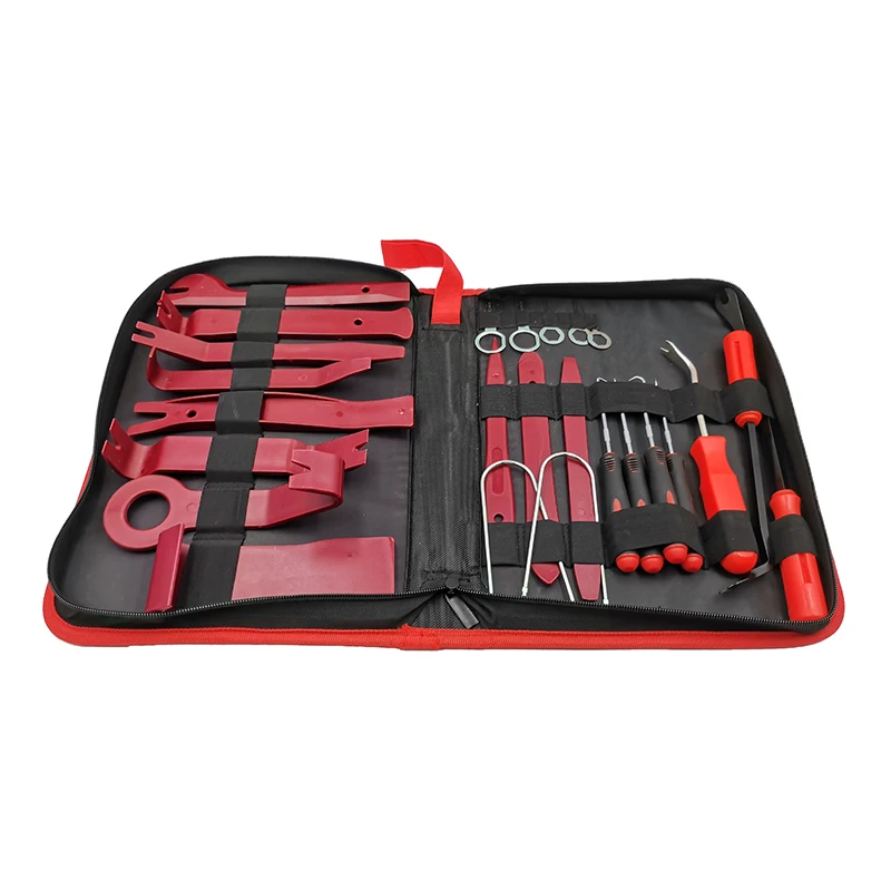 مجموعة أدوات التفكيك وإزالة القطع ، مجموعة أدوات إصلاح فتح السيارة التلقائي ، لوحة مشبك الباب الداخلي ، لوحة لوحة لوحة القيادة