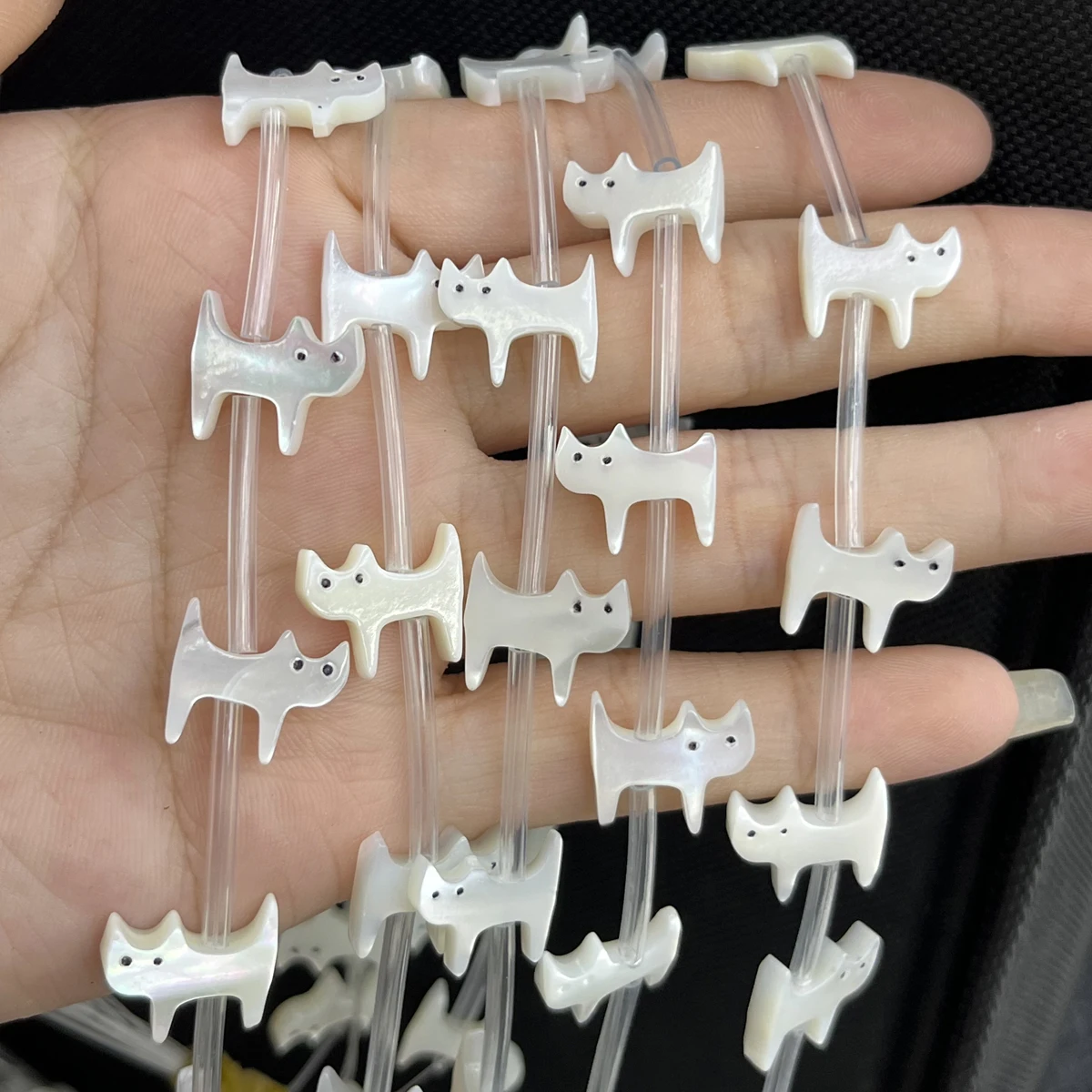 

10x14mm Shells Kittens Beads White Natural Freshwater Jewelry Making DIY Necklace Bracelet Earrings Accessory Wedding Women