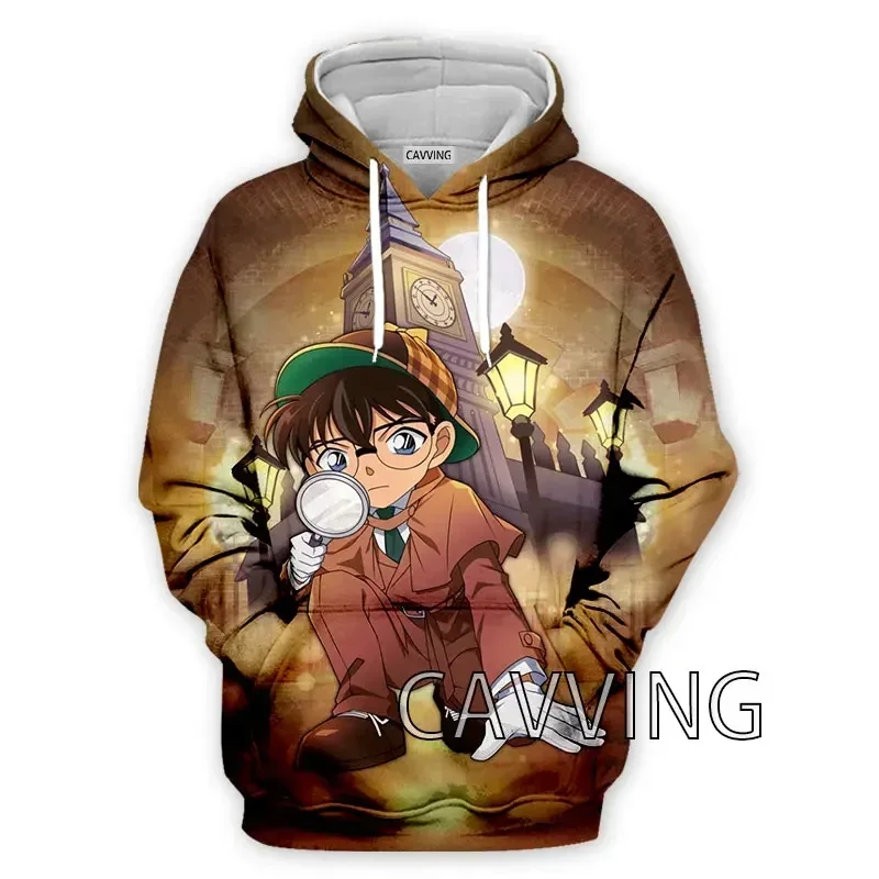 New Fashion Detective Conan 3D Printed Streetwear Men/women Hoodies Sweatshirt Fashion Hooded Pullover Boys/Girls Jackets Tops