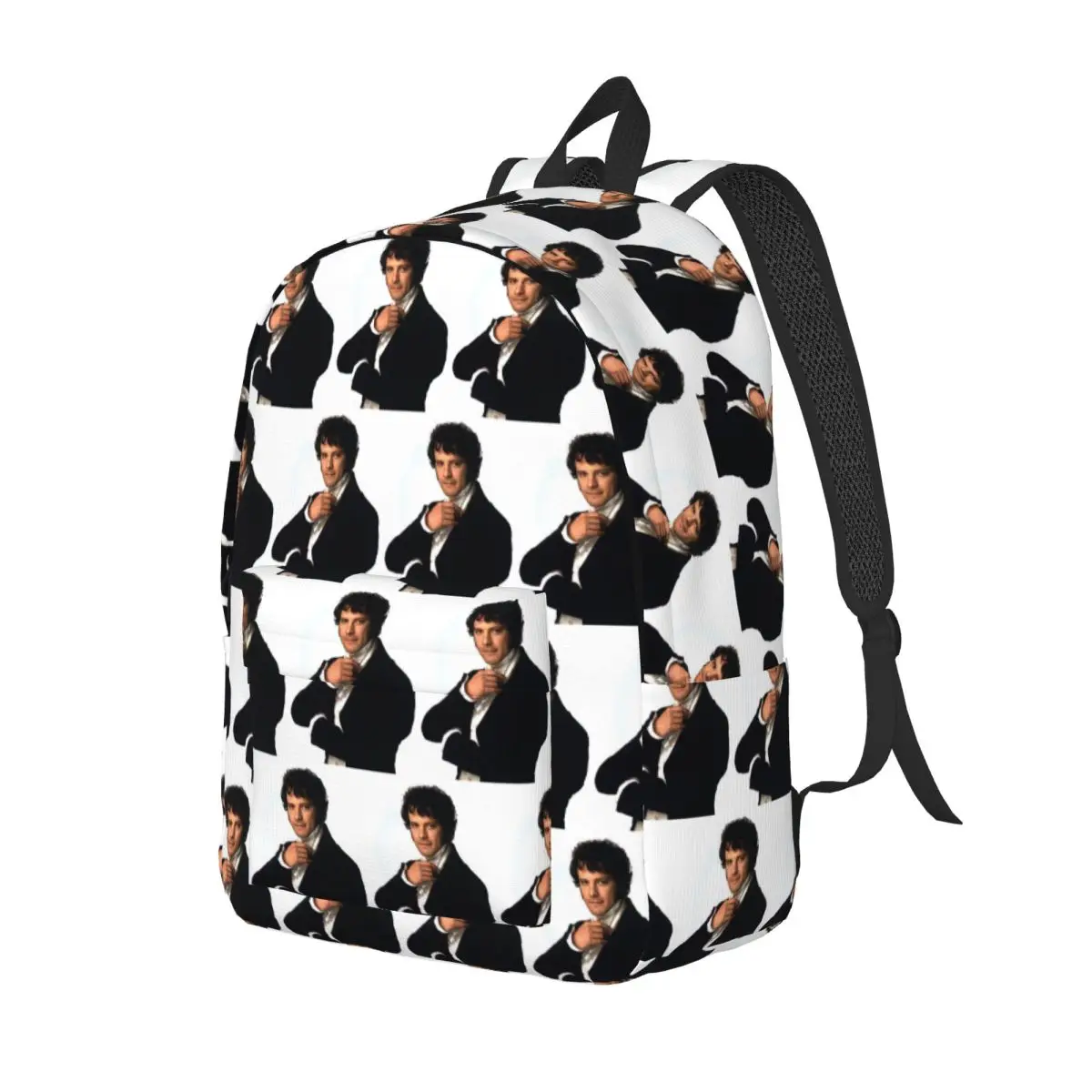 Colin Firth As Mr Darcy In Pride And Prejudice Backpack Daypack Large Capacity Kids BookBag School Bag Shoulder Bags Boys Girls