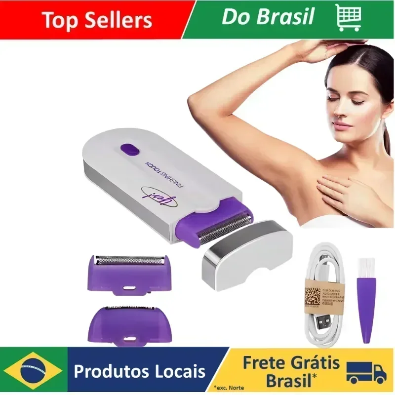 

Electric Depilator Finishing Touch Mini Rechargeable Removes Painless Body Facial