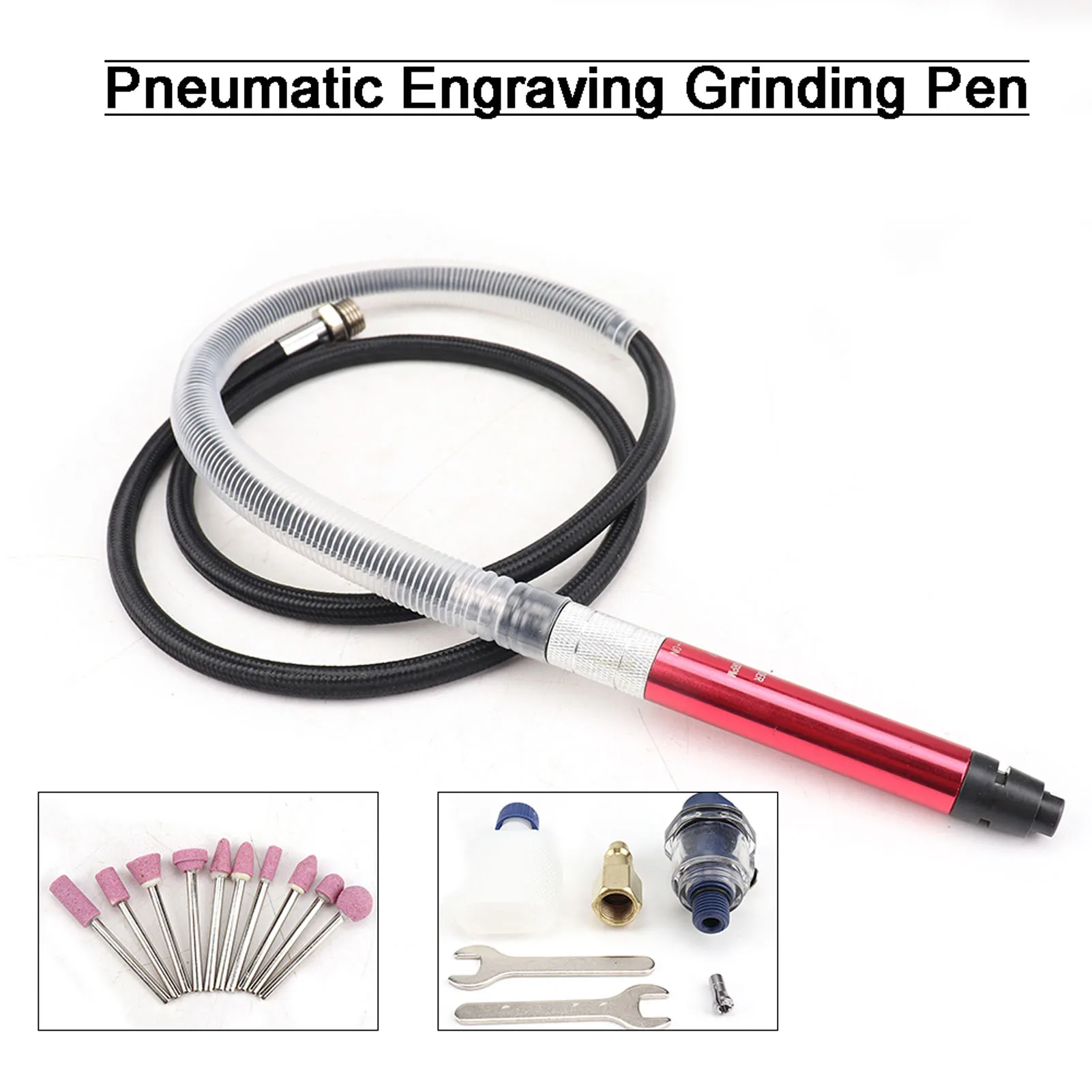طقم طاحونة الهواء أداة تلميع قلم رصاص صغير خفيف لتنظيف المجوهرات أدوات نقش تلميع هوائي #6