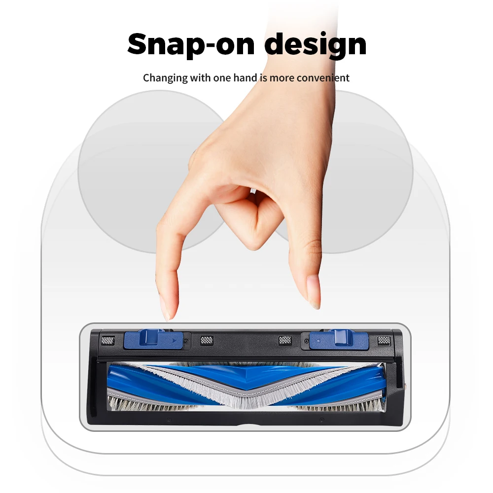 ملحقات غطاء الفرشاة الرئيسية لـ ECOVACS X5 PRO/X5 Max/X5 Pro Ultra/X5 Pro Plus/X2S قطع غيار المكنسة الكهربائية الروبوتية