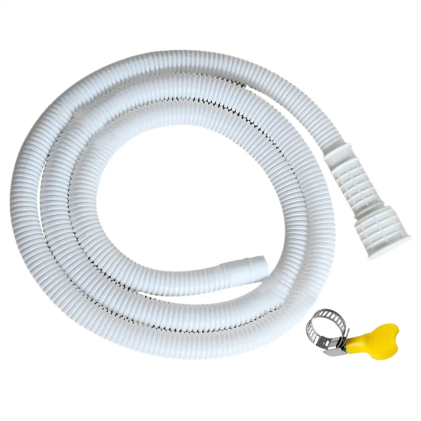 2/3/5m*2.5cm Air Conditioner Drain Hose Flexible Drain Hose With Clip Cuttable Rubber Adapter Dehumidifier Drain Hose