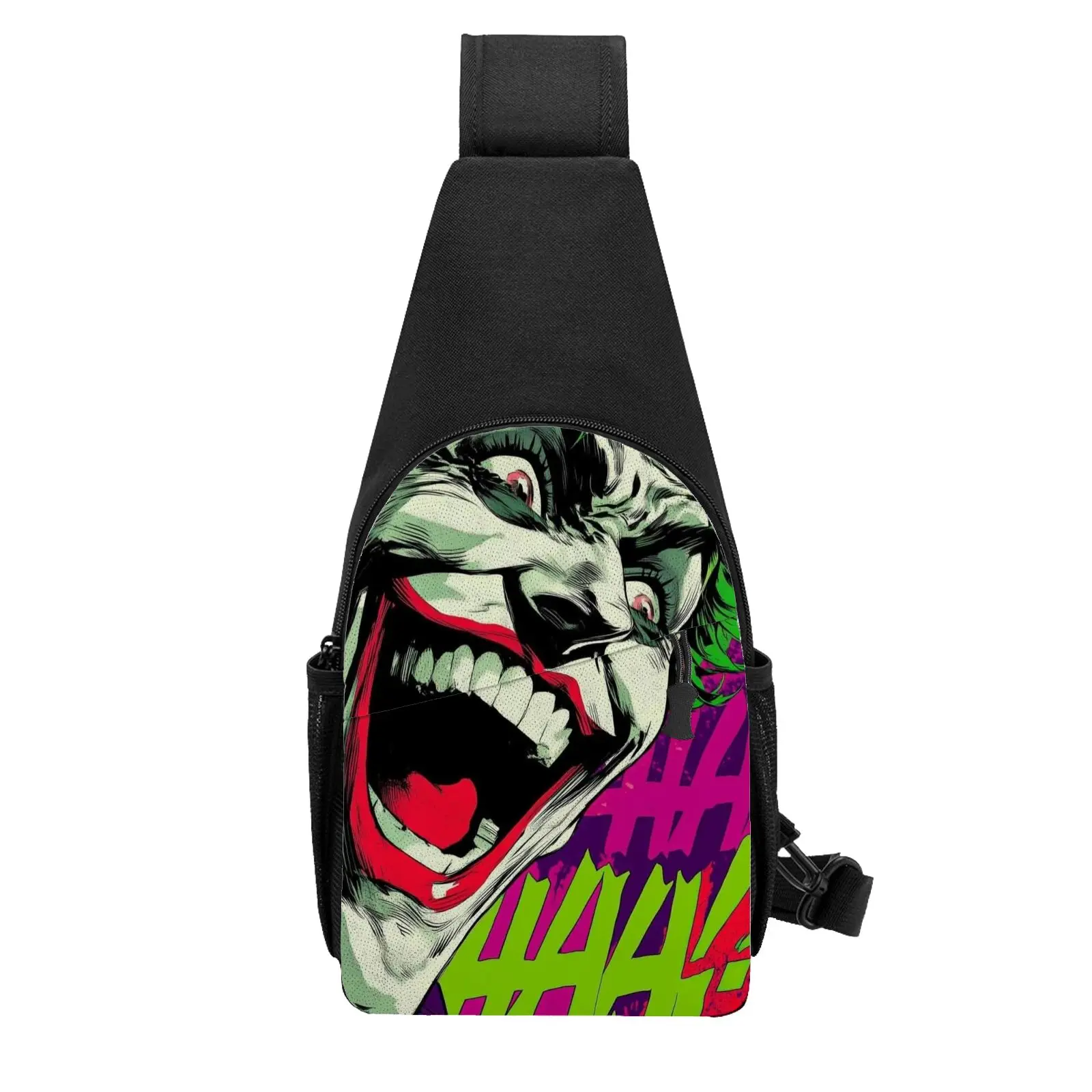 

1pc Marvel The Incredible Hulk Comic Collage Chest Sling Bag Adjustable Strap