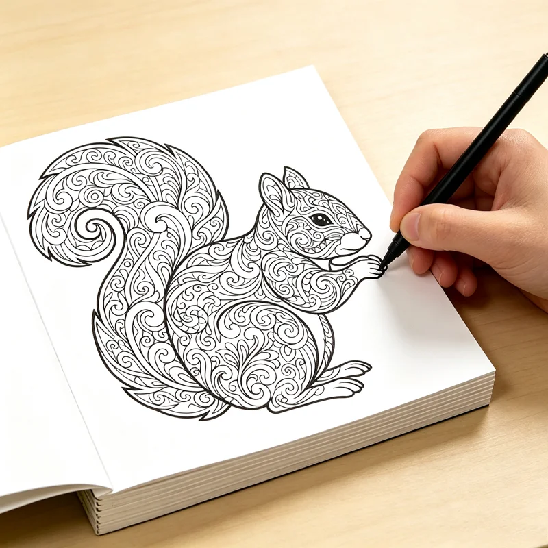 Animal Pattern Art Coloring Book: Intricate & Fun Designs – Great for Mindfulness