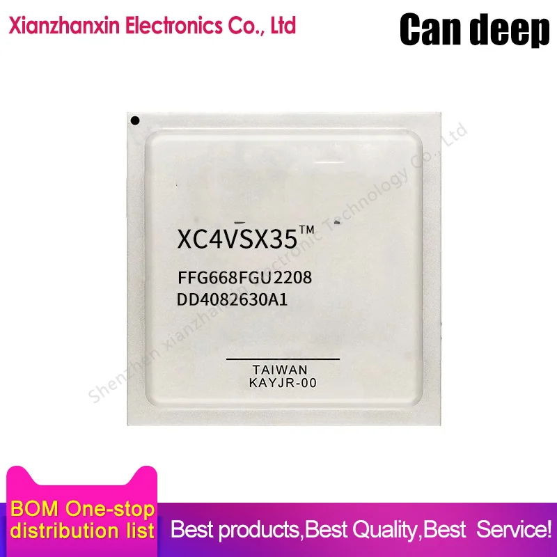 1PCS/LOT XC4VSX35-FFG668 XC4VSX35-FF668 XC4VSX35 BGA668 Field programmable gate array FPGA in stock