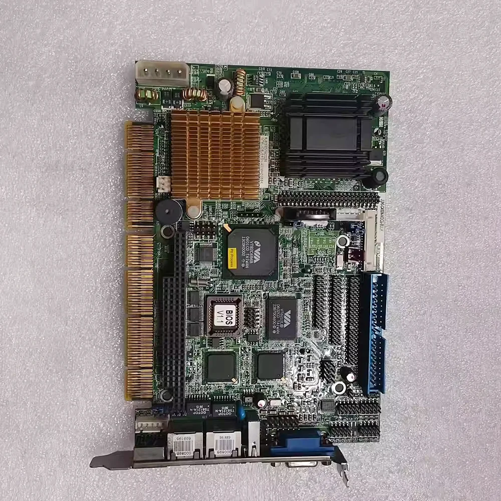 

For IEI V1.0 ISA Half-Length CPU Card Dual Network Port Industrial Motherboard JUKI-C400N-NOCB-BULK