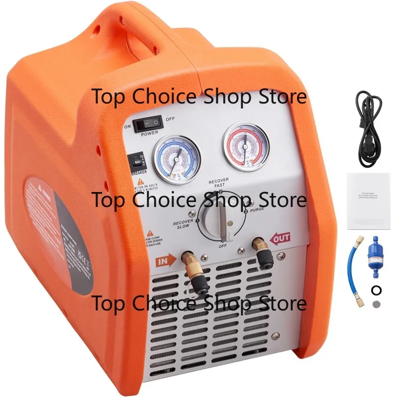 deposit  3/4 1HP Refrigerant Recovery Machine Portab-le AC Recovery Machine 60Hz Recovery Machine HVAC for Car Air Conditioning