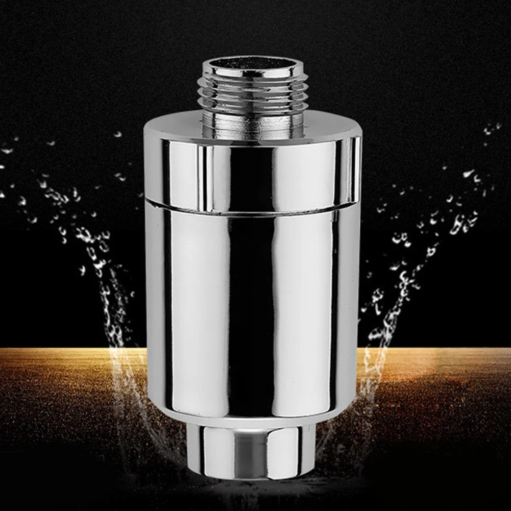 Activated Carbon Shower Water Filter Easy Installation Bath Filtration Purifier Remove Impurities Easy Use Bathroom Accessories