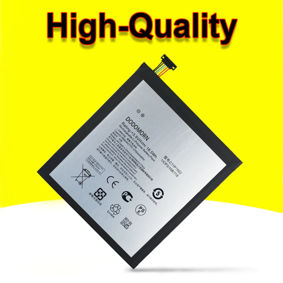 Batería C11P1502 100% nueva de alta calidad para ASUS ZenPad 10 Z300C Z300CL Z300CG P023 P01T 10.1 Teléfono móvil en stock entrega rápida 3