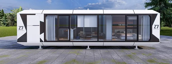 Luxury Portable 20ft 40ft Prefab House Customized Modular House Apple Cabin Container Home