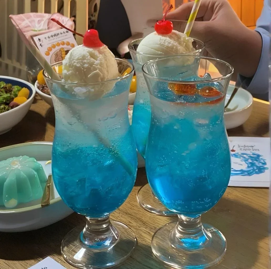 Japanese Style Soda Glass Cup High Footed Ice Cream Soda Cup Popular Store Drinks Cup High Aesthetic Value Heat Resistant
