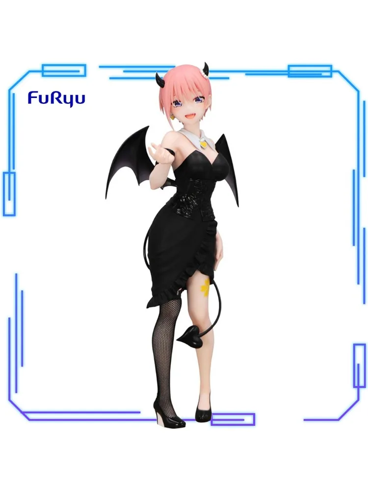 En Stock FuRyu Original véritable BiCute figurine sombre TV Anime les Quintuplets par excellence Nakano Ichika 25 cm modèle jouets cadeau