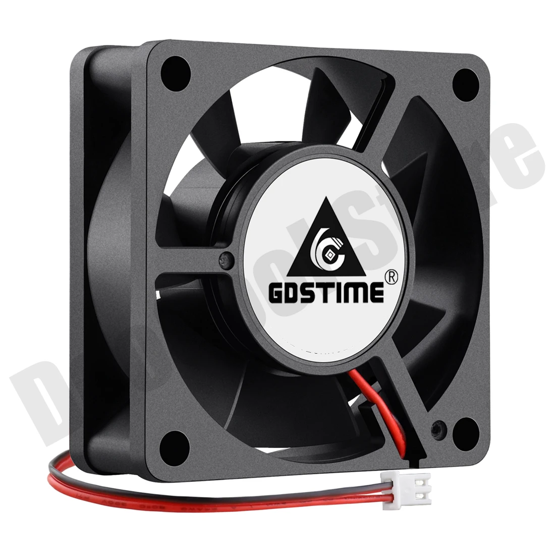 2 Pcs Gdstime 6020 12V 24V 2Pin Fan 60mmx60mmx20mm PC Computer Case Cooler 6cm DC Brushless Fan for 3D Printer Cooling Fan