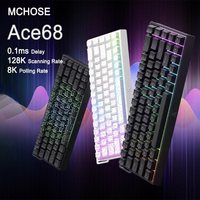 MCHOSE Ace 60/68 Magnetic Axis Mechanical Keyboard Pro Dedicated To Gaming and E-sports Desktop Computer Custom Keyboard