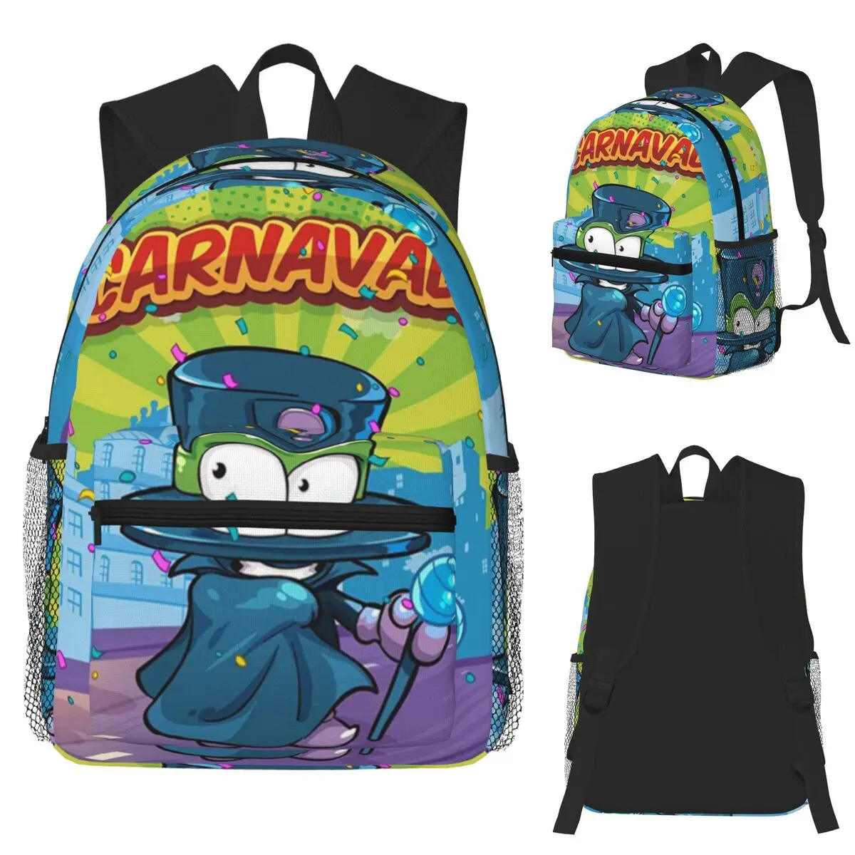 

Superthings Student Backpack School Bag Hiking Travel Daypack for Boys Girls Fashion Bookbag Shoulder Bags