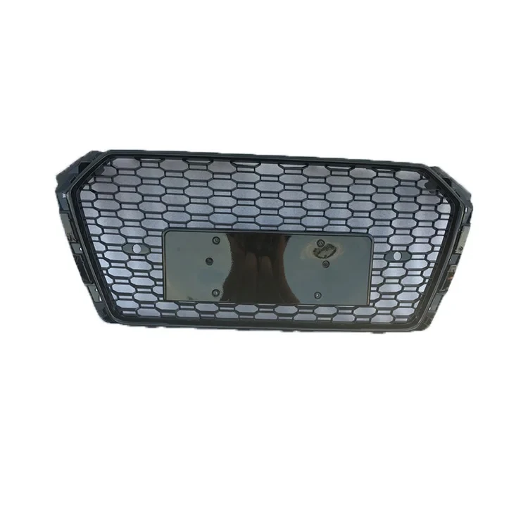 

New ABS Radiator Honeycomb Front Bumper Grill Facelift Mesh Grille Auto Grille for audis A4 RS4 B9 A4L 2017 2018 2019