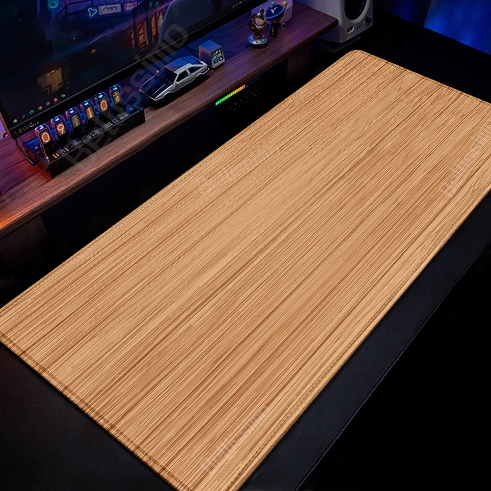 Wood Grain Textures Mouse Pad HD Large Gamer Computer Desk Mats Mousepad Mouse Mat Carpet Laptop Anti-slip Minimalism Table Mat