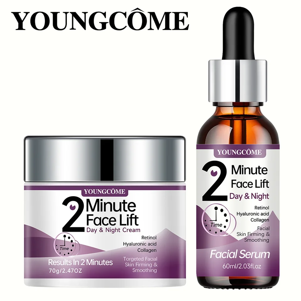 YOUNGCOME 2 Minute Face Lift Day&Night Cream with Retinol and