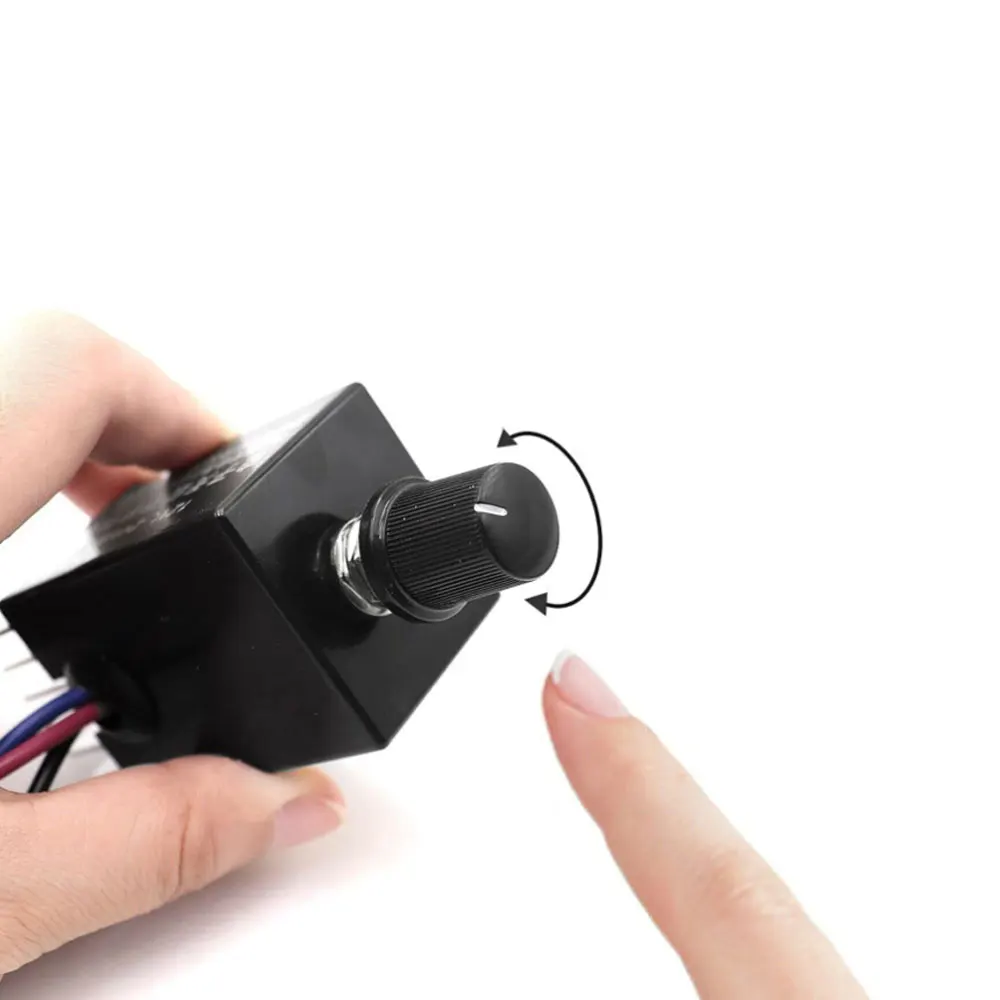 1Pc Car DC 12V 24V Motor Speed Controller Switch Car Truck Fan Heater Control Defroster Knob Stepless Speed Control Switch