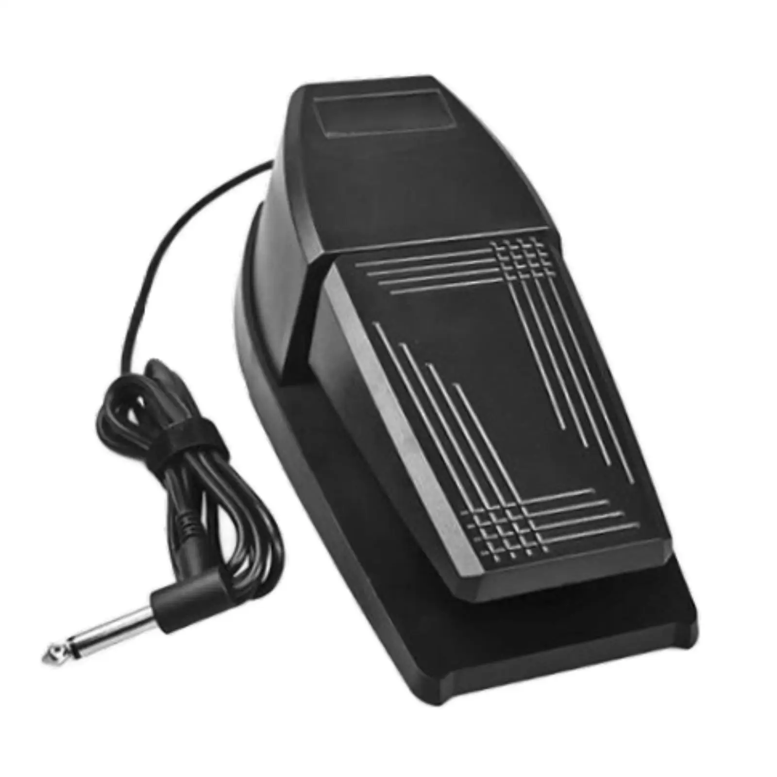 Piano Sustain Pedal Momentary Footswitch Multifunctional Easy Installation Sturdy Piano Keyboard Pedal for Synthesizers Drum