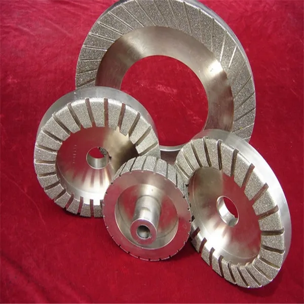 OEM 300mm Berlian Roda Gerinda Piring Cakram Bantalan Rem Sepatu Rem Penggiling Rem Roda Chamfering