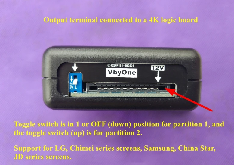 T-100S 10. Generation (100 Arten von Auflösungen) 3840x2160 2K 4K LVDS LCD-Bildschirmtester LED LCD-Panel-Tester für Fernsehbildschirme – Detail 5