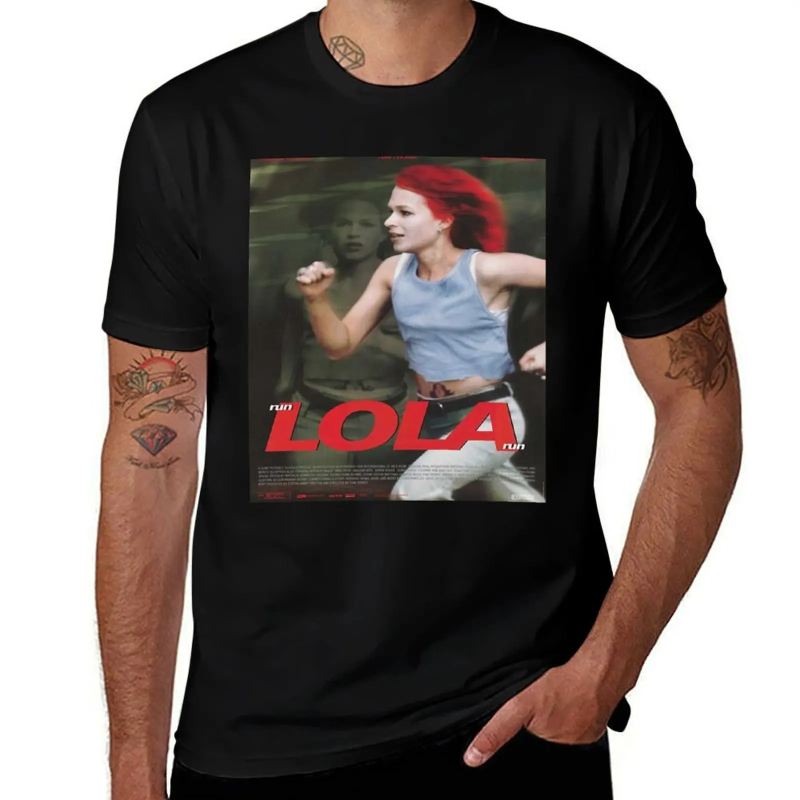 

Run Lola Run T-Shirt t shirt man cotton t shirts cotton 100% man t shirts for men casual T-shirt