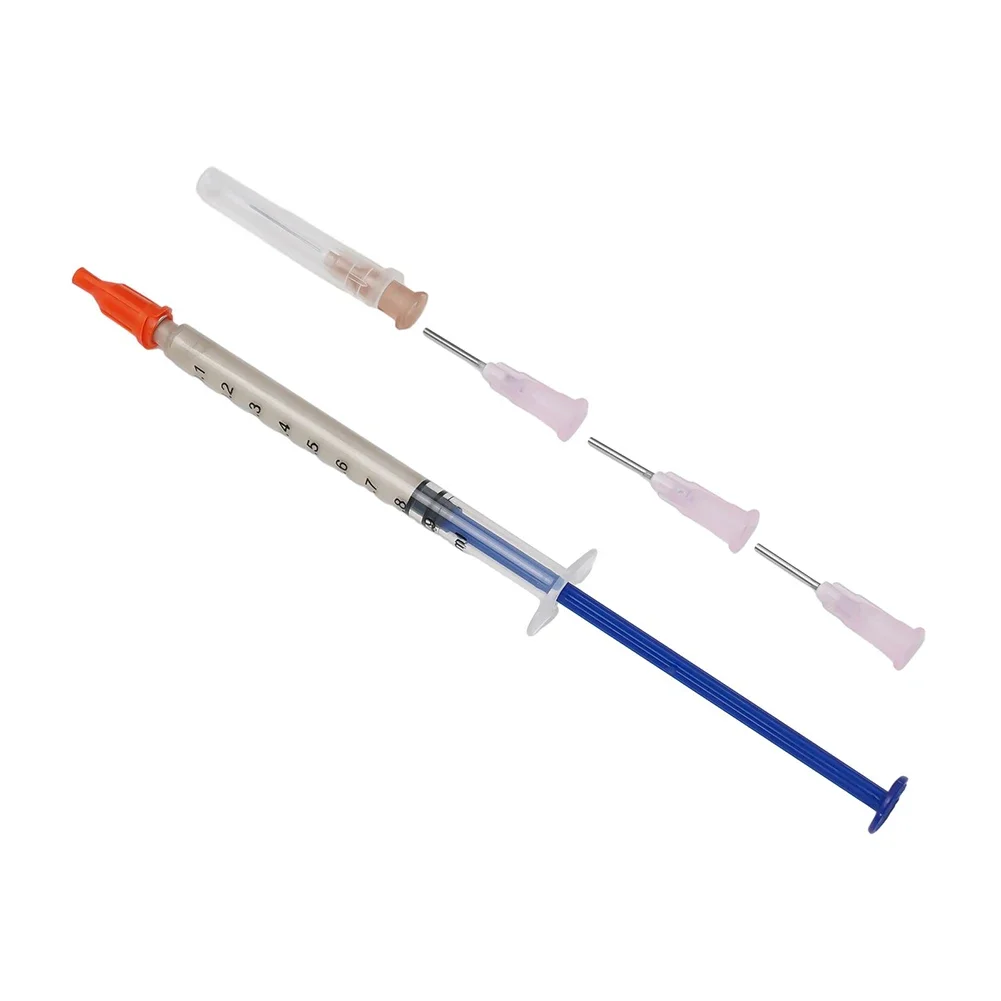 1pc Silver Conductive Glue Wire Plasma Adhesive With 3pcs Needle 1.0ML Glue Wire Electrically Paste Adhesive Paint PCB Repa Tool