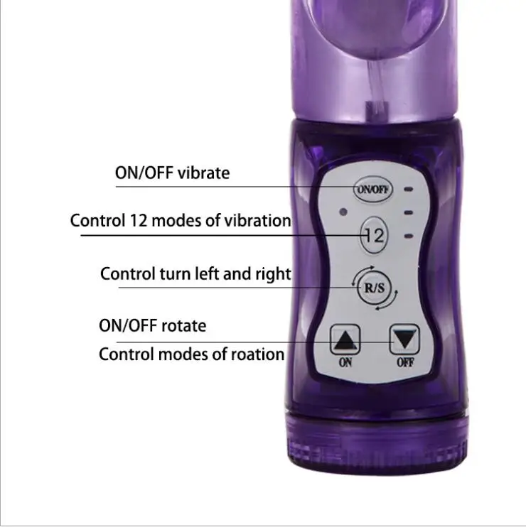 G Spot Dildo Rabbit Vibrator Masturbator Sex Toys for Women Vagina Clitoris Double Vibrator 10 Speeds Vagina Vibration sex toys