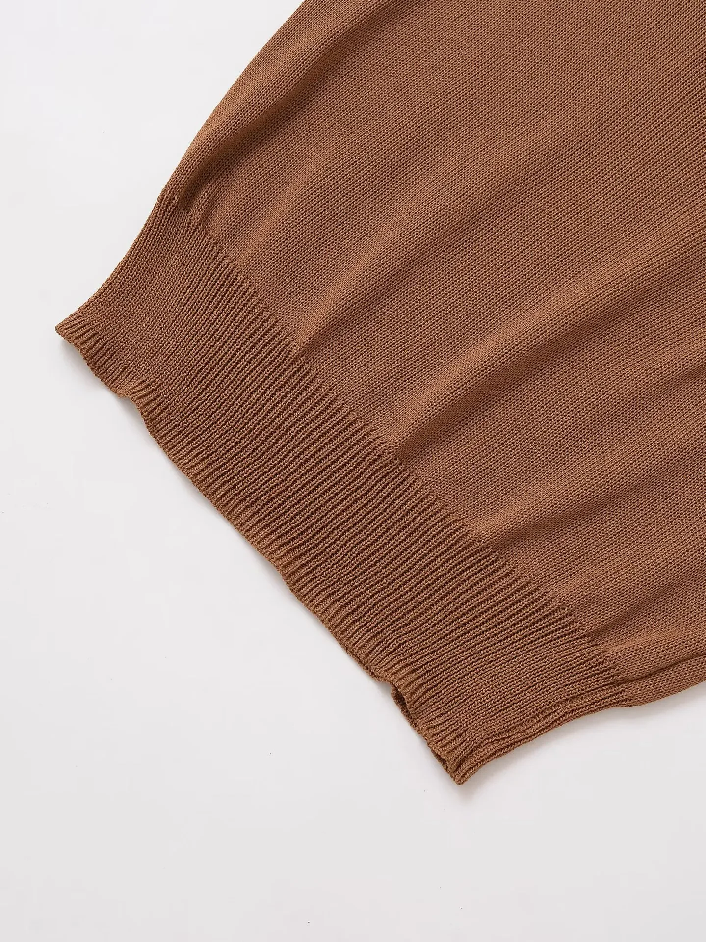 Outono simples malha topo moda assimétrico sem mangas recortado malha superior regata feminina