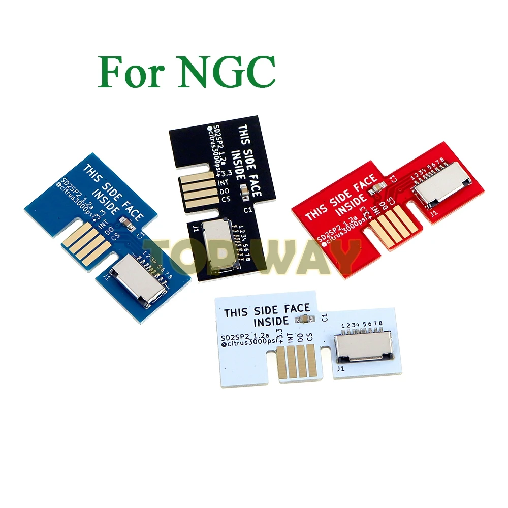 

100PCS For NGC Game Cube SD2SP2 SD Load SDL Micro SD Card TF Card Reader