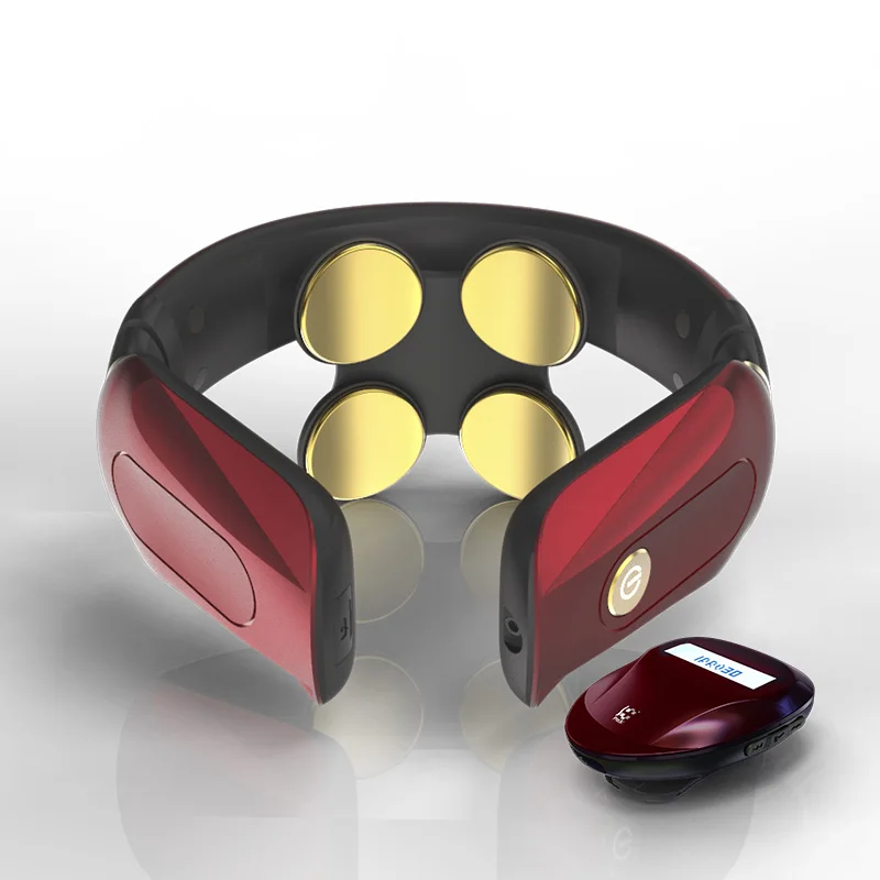 

(Hot-selling)Alphay New Product Potable Neck Massager Ems Electric Muscle Stimulator