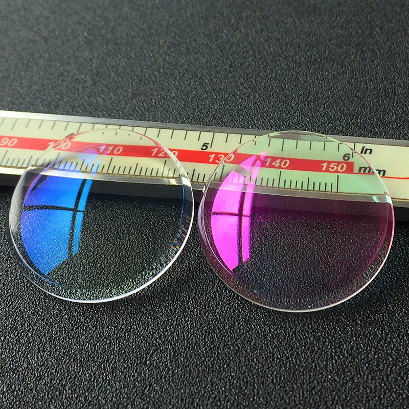 Mineral Crystal Pot Shape 32mm Top Flat Watch Glass Fits 6306-7000 6309-7040 Blue/Red/White AR Coating Big Chamfer Mod Parts