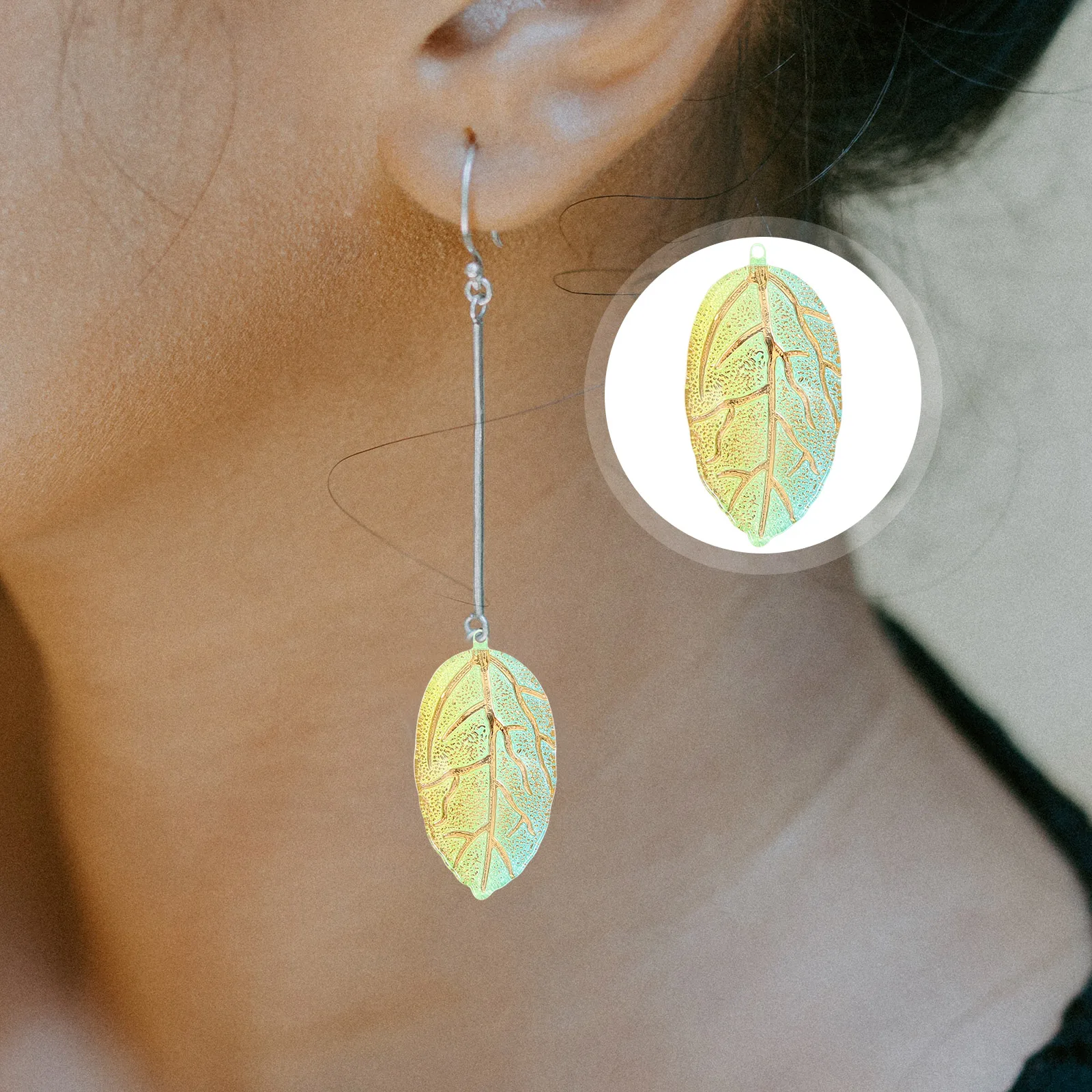

20pcs Acrylic Leaf Charms Diy Jewelry Making Pendant Earring Bracelet Craft Supplies Durable Retro Leaf Charm Necklace Charms
