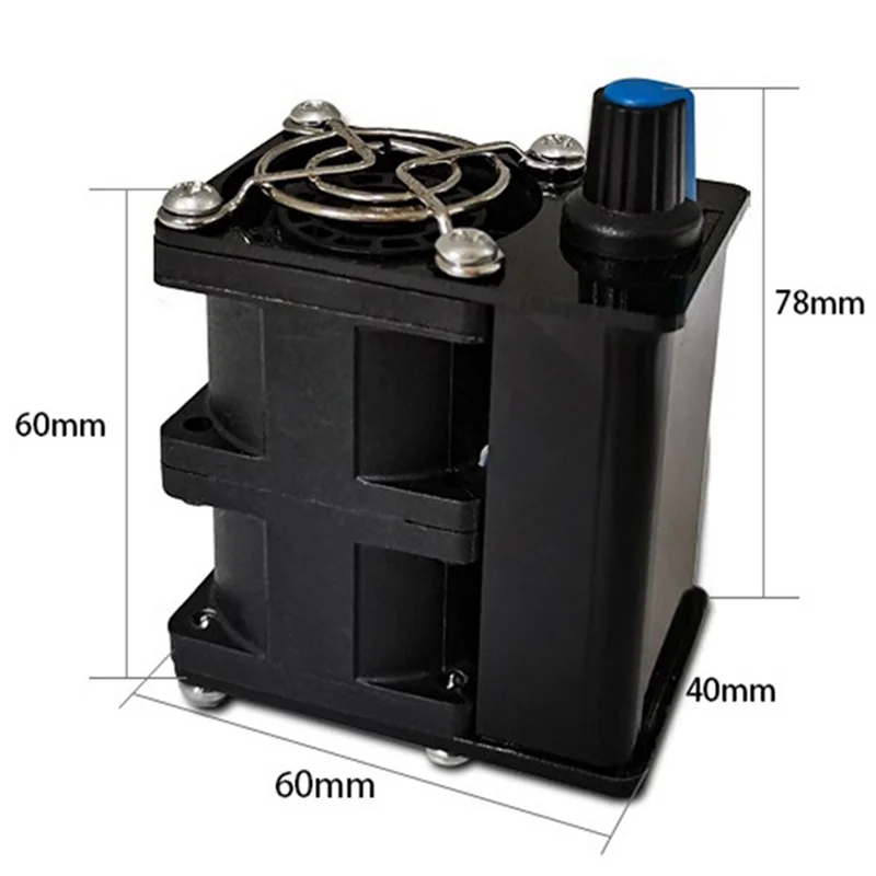 N75R-Powerful Fan With Black Case Control Module Violent Fan Finished Cooling Blowing Soldering And Smoke Exhaust Module Easy In