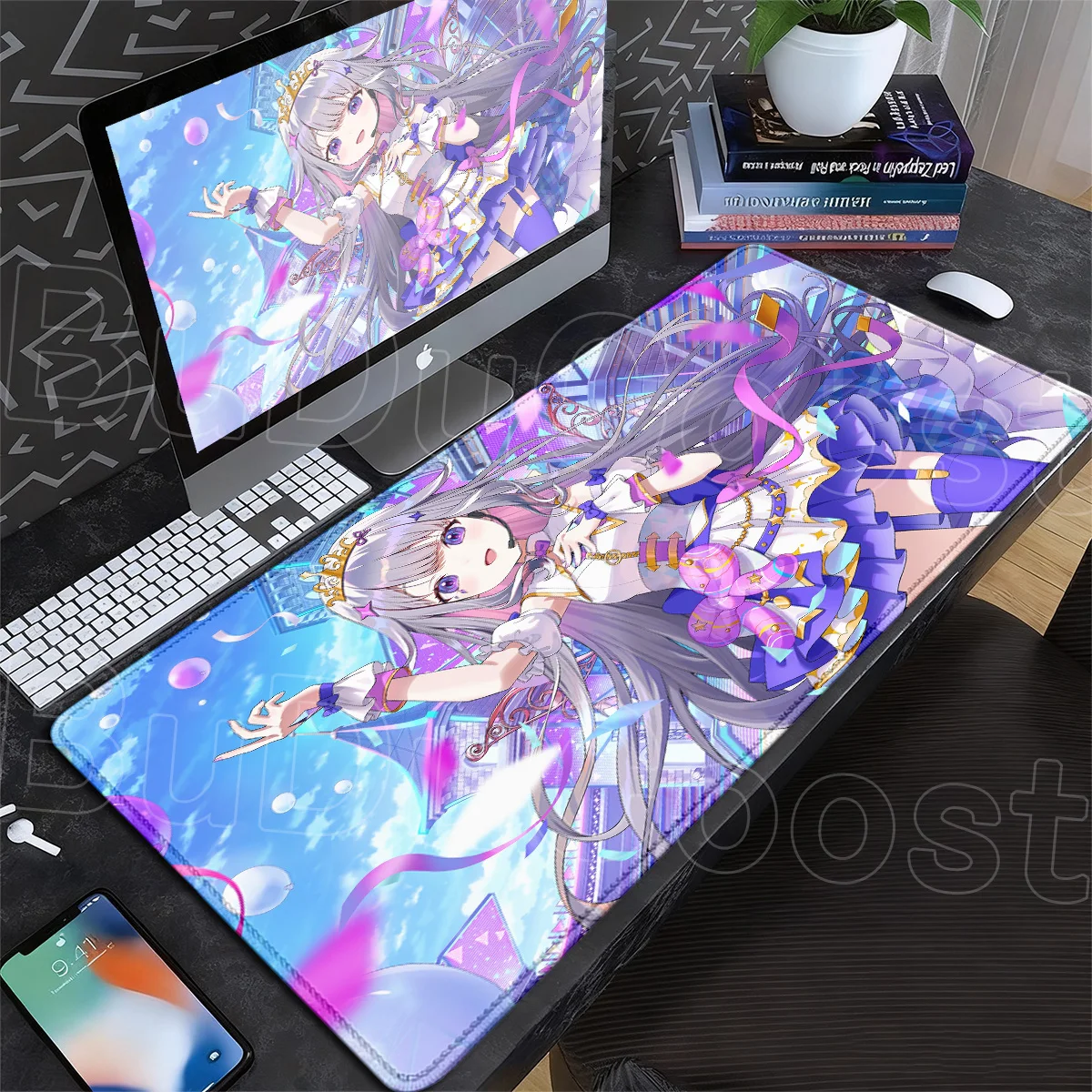 HD-Druck Hololive Koseki Bijou Anime-Mädchen Niedliches Mauspad Großes Notebook-Tastaturpad PC-Zubehör XXL Büroschrank-Mauspad – Detail 17