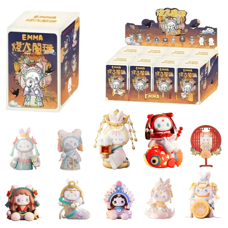 EMMA سر الغابات خافت أضواء سلسلة صندوق أعمى اللعب لطيف أنيمي عمل نموذج لجسم الحلي صندوق غامض فتاة طفل مفاجأة الهدايا