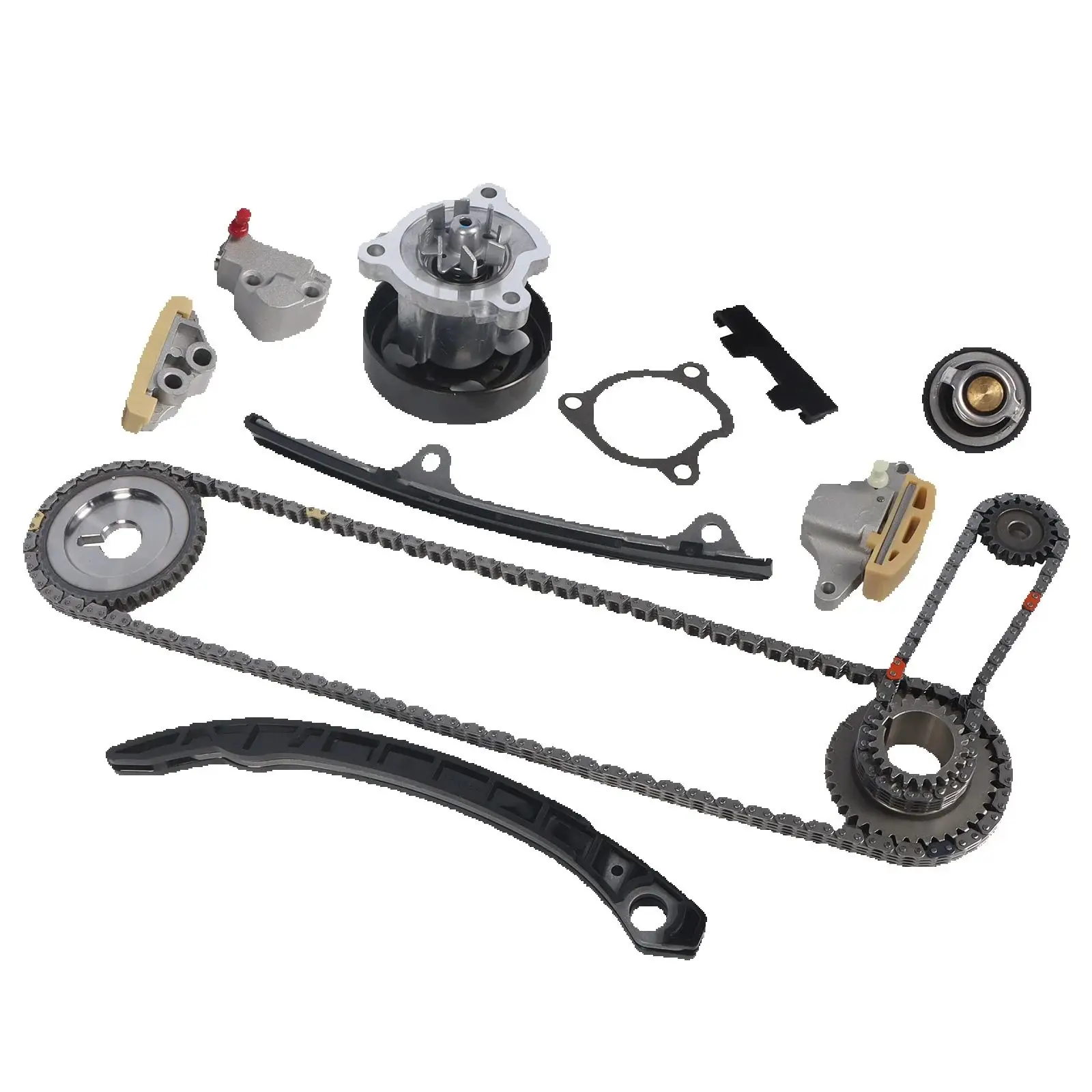 

Timing Chain Water Pump Thermostat FOR Nissan Altima 2007-2009 2.5L Engine Car Accessories