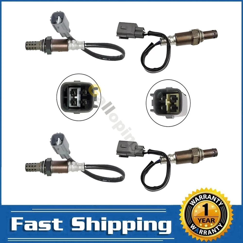 

4X Oxygen O2 Sensor For Toyota 2007 - 2009 FJ Cruiser 4.0L 2005 - 2007 Sequoia 4.7L 4 Wires Lambda Upstream Downstream 234-9051