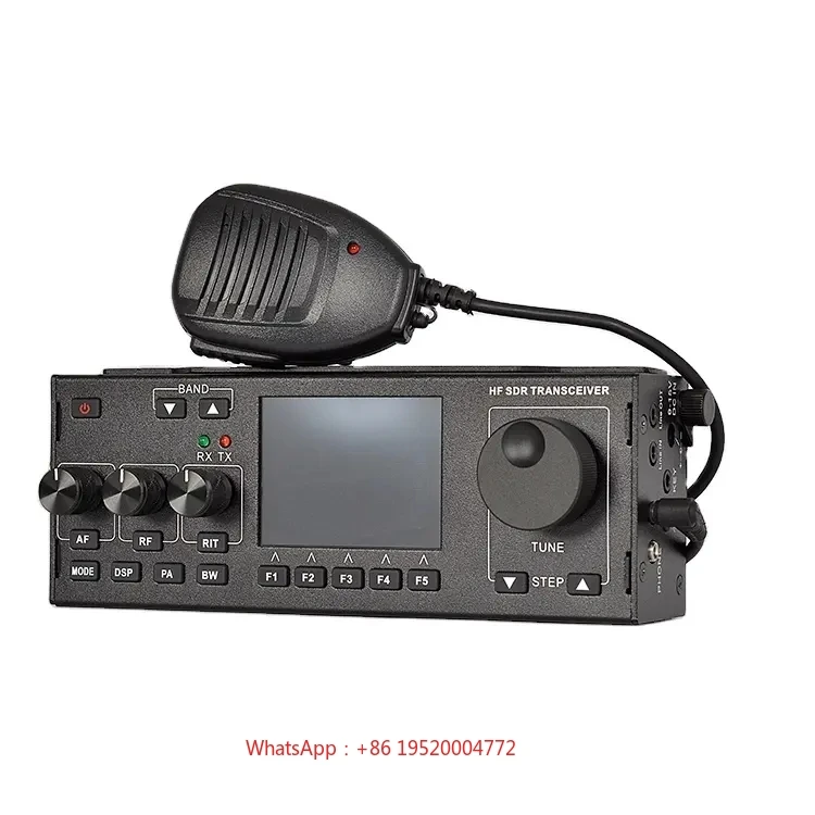 

HF SDR Transceiver RS-978 with Battery 15W 0.5MHz-30MHz, 158CH, Black Hf Radio Transceiver Sdr Transceiver RS-978