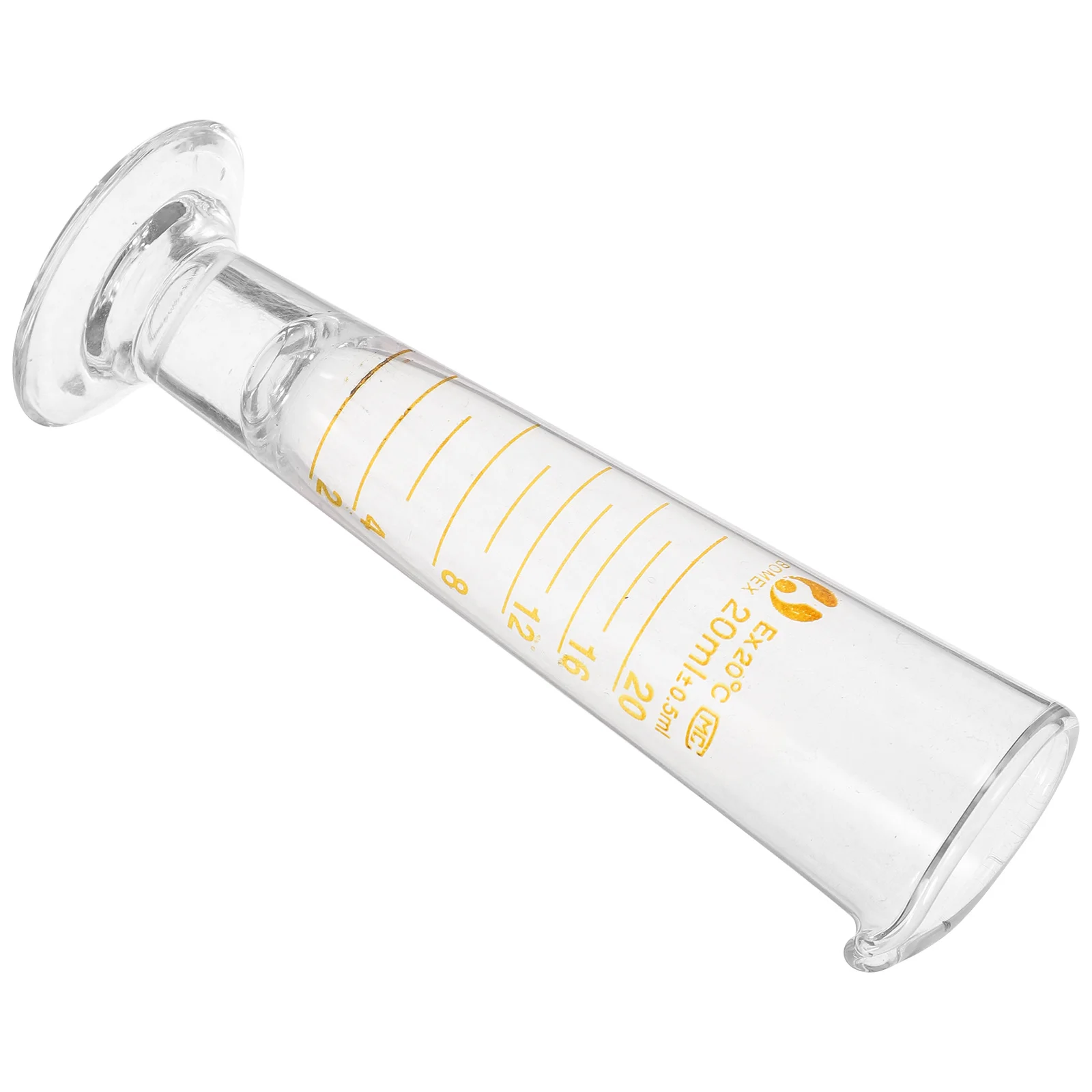 Laboratory Measuring Cup Glass Beakers Set Triangular Stable Design Clear Graduation Marks Accurate Liquid Measuring Tools