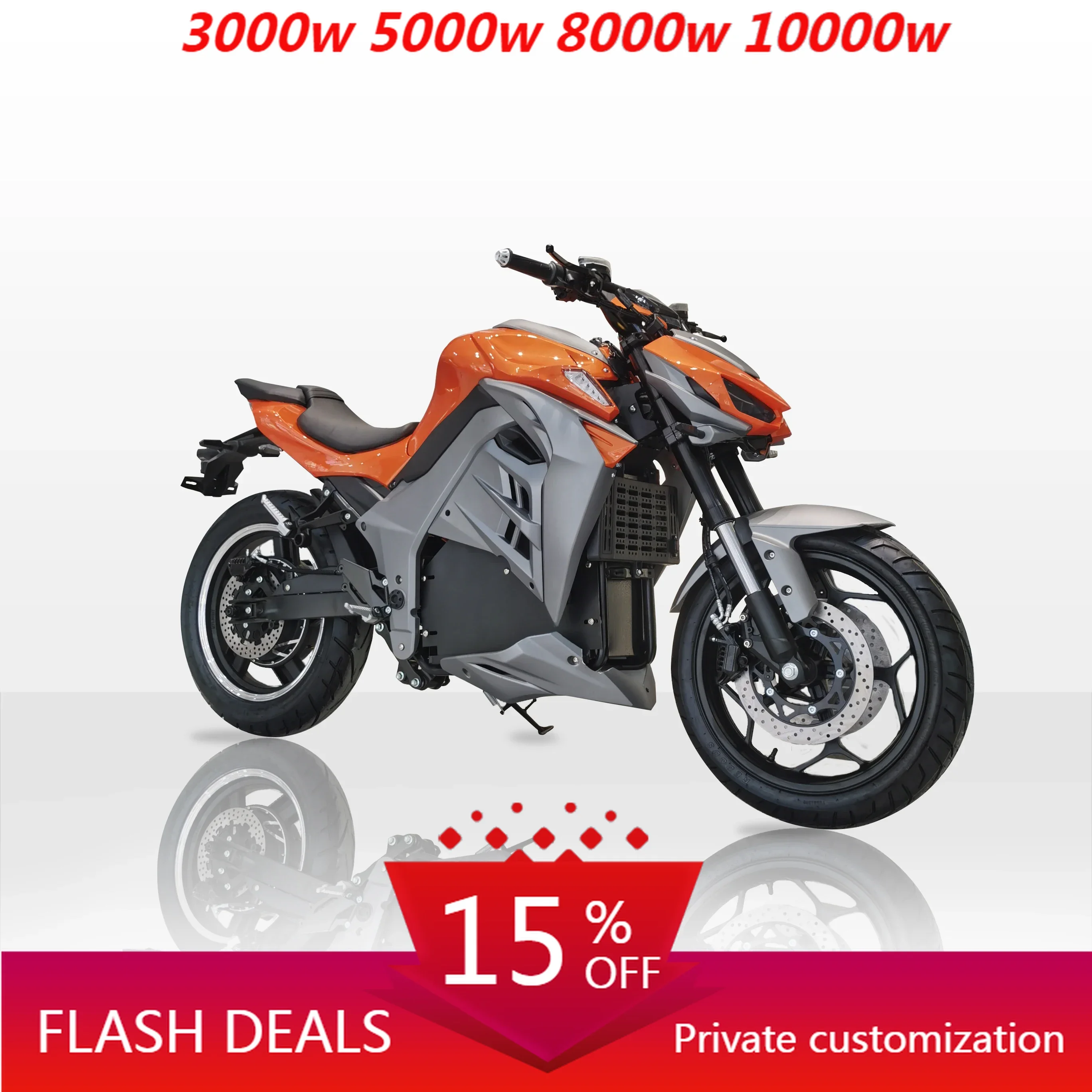 

JUFENG Popular Racing Z1000 Model Off-road Electric Motorcycle 145KM/H Fast Cruiser Motorcycles