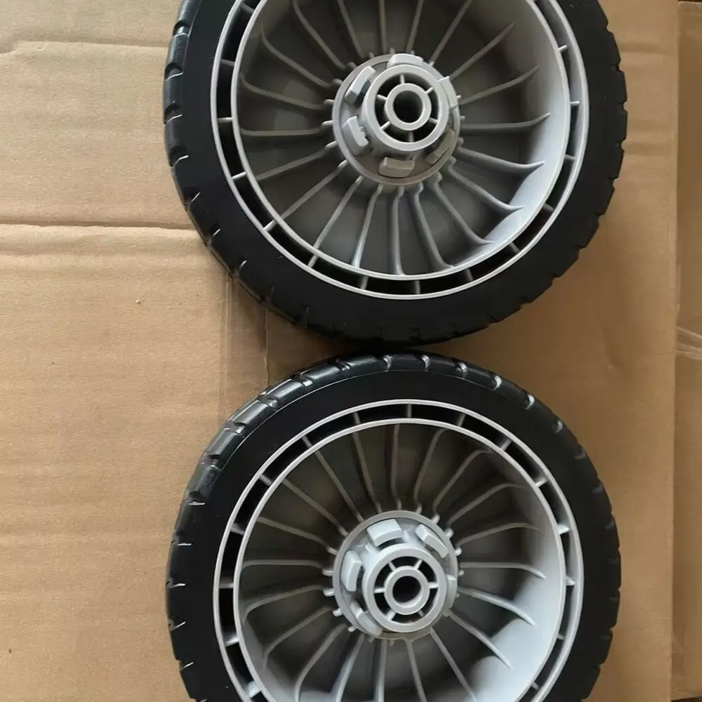 Replacement 8 Inch Pvc Lawn Mower Front Drive Tire Wheel Sturdy Garden Equipment Spare Part For Smooth Grass Cutting