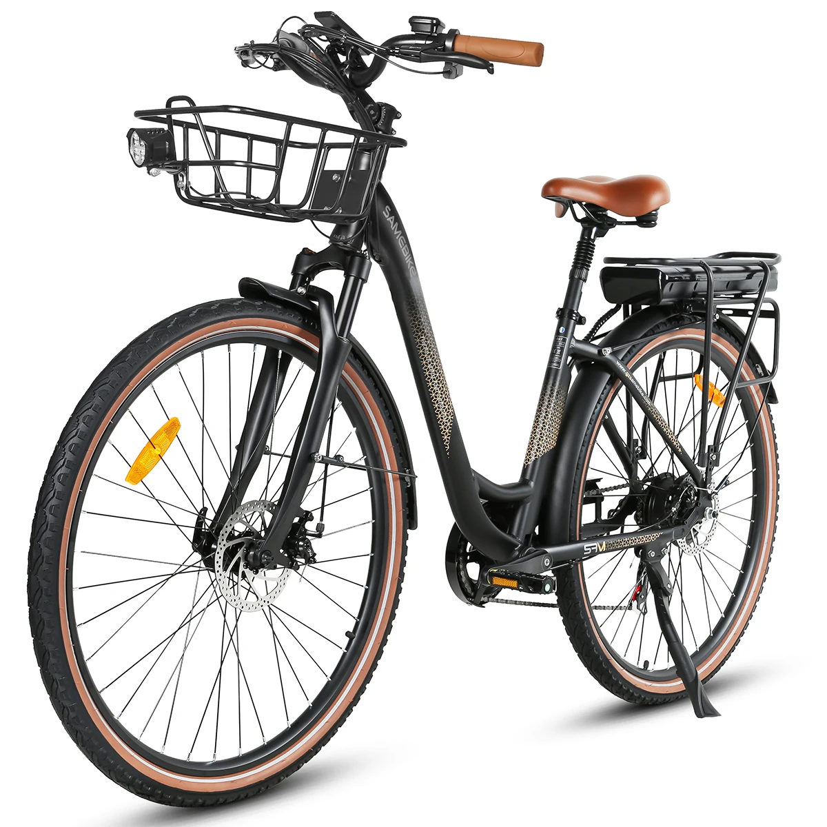 تصميم كلاسيكي 28 بوصة City Ebike Middle Digital Smart Display دراجة المدينة الكهربائية للنساء